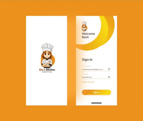 Ree's Kitchen Ordering App